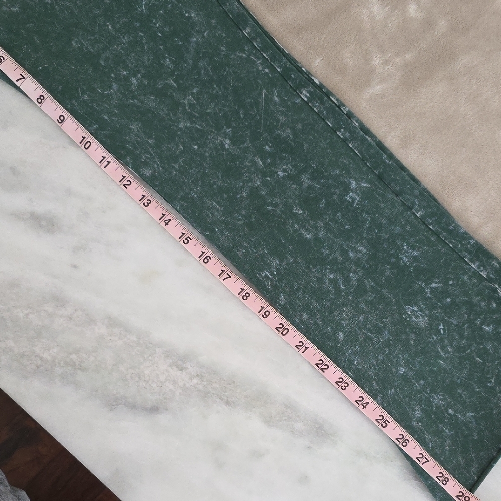 Pinko Teal Acid Wash Pants - Picture 7 of 10